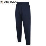 Kam Regular Leg Navy Joggers Navy