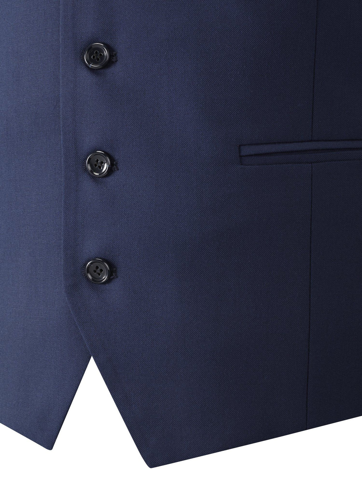 Skopes Kennedy Blue Suit Waistcoat Blue