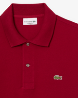Lacoste Petit Pique Bordeaux Polo Shirt Red