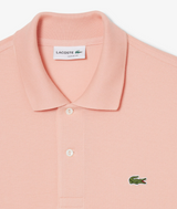 Lacoste Petit Pique Salmon Polo Orange