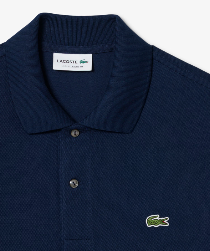 Lacoste Petit Pique Polo Shirt Navy