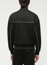 Lacoste Zipped Piqué Sweatshirt Black