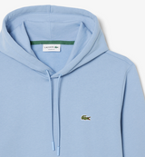 Lacoste Brushed Fleece Classic Hoodie Sky Blue