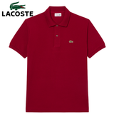 Lacoste Petit Pique Bordeaux Polo Shirt Red
