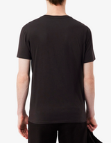 Lacoste Cotton Brown Crew Neck T-Shirt Brown