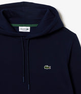Lacoste Brushed Fleece Classic Hoodie Navy
