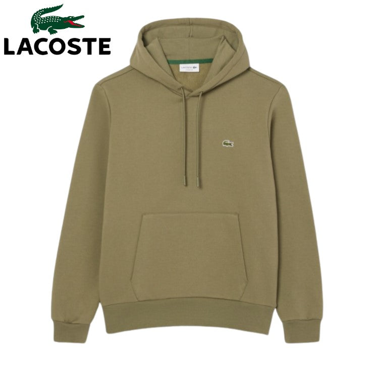 Lacoste Brushed Fleece Classic Hoodie Green