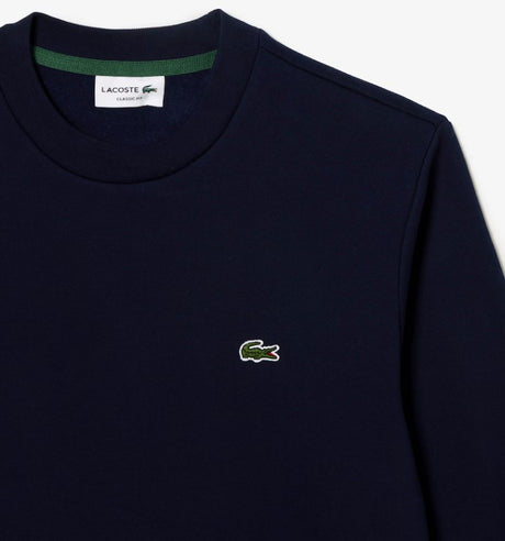 Lacoste Classic Brushed Fleece Sweater Navy