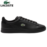 Lacoste Carnaby Black Leather Shoes Black
