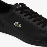 Lacoste Carnaby Black Leather Shoes Black