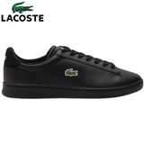 Lacoste Carnaby Black Leather Shoes Black
