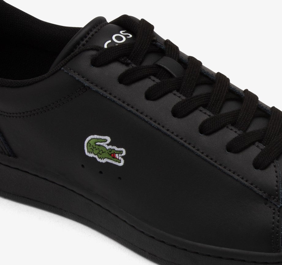 Lacoste Carnaby Black Leather Shoes Black