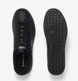 Lacoste Carnaby Black Leather Shoes Black
