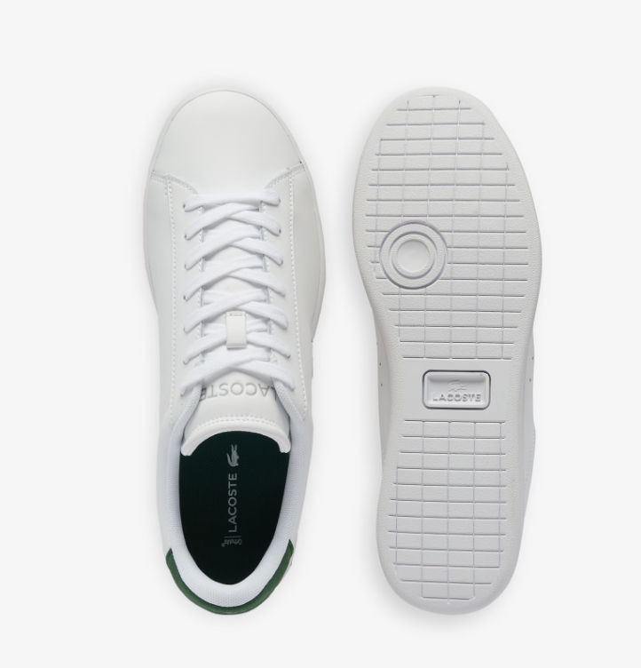Lacoste Carnaby Green Tipped Sneaker White