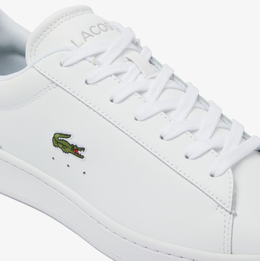 Lacoste Carnaby Green Tipped Sneaker White