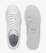 Lacoste Carnaby White Leather Lace Shoe White