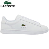 Lacoste Carnaby White Leather Lace Shoe White