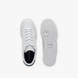 Lacoste Carnaby White & Navy Leather White