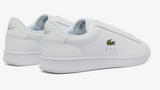 Lacoste Carnaby White Leather Lace Shoe White