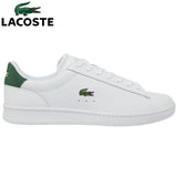 Lacoste Carnaby White & Navy Leather White