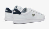 Lacoste Carnaby White & Navy Leather White