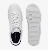 Lacoste Carnaby White & Navy Leather White