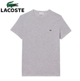 Lacoste Pima Cotton Crew Neck T-Shirt Grey