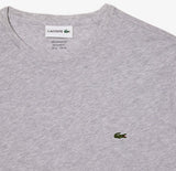 Lacoste Pima Cotton Crew Neck T-Shirt Grey