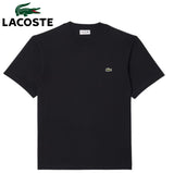 Lacoste Cotton Crew Neck Black T-Shirt Black