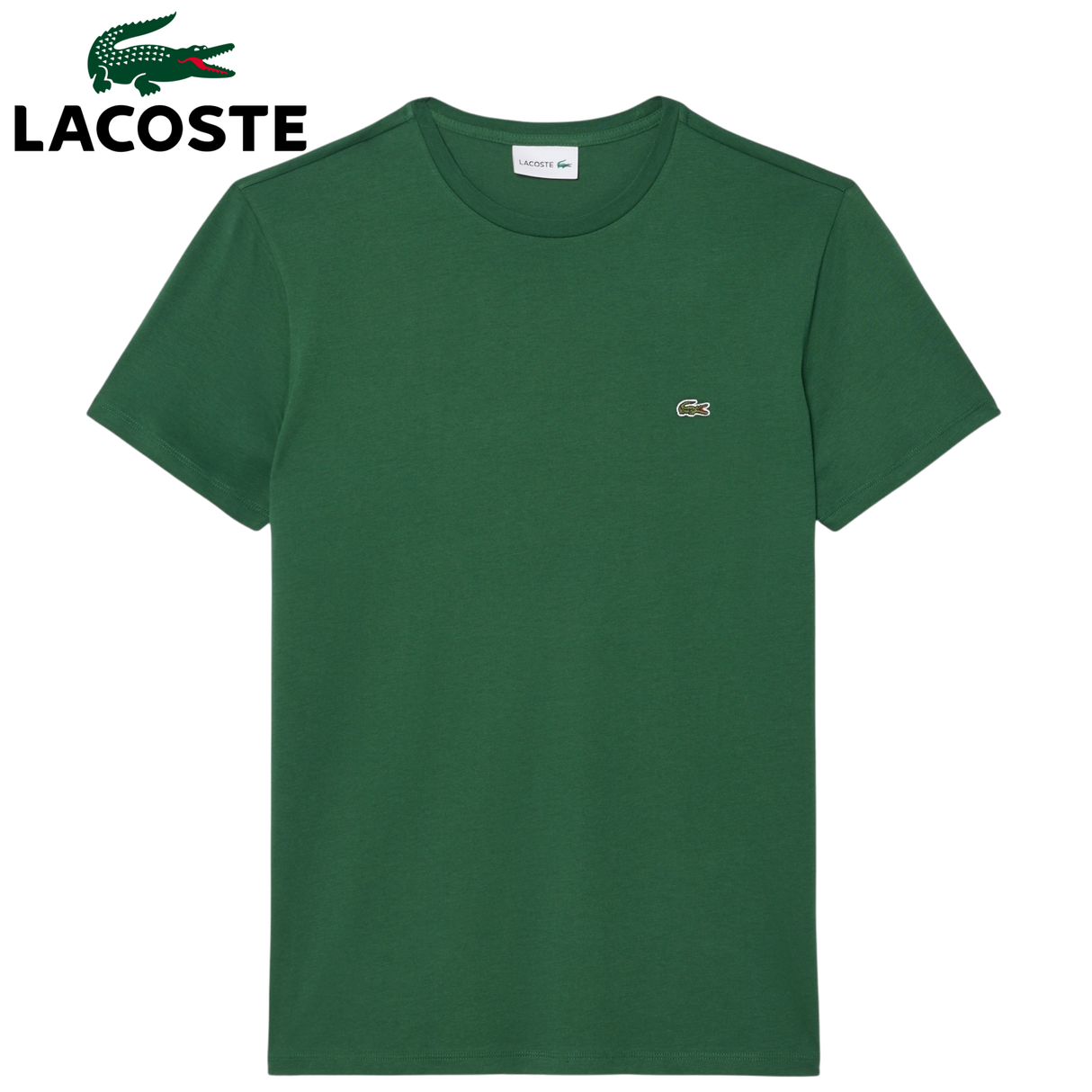 Lacoste Classic Crew Neck Green T-Shirt Green