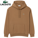 Lacoste Fleece Brown Hoddie Brown