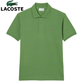 Lacoste Petit Pique Lime Green Polo Green