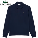 Lacoste Classic Fit Long Sleeve Polo Navy