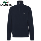 Lacoste High Neck Quarter Zip Navy Sweat Navy