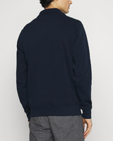 Lacoste High Neck Quarter Zip Navy Sweat Navy