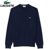 Lacoste Monochrome Crew Neck Knit Navy