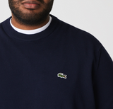 Lacoste Monochrome Crew Neck Knit Navy
