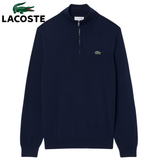 Lacoste Quarter Zip Navy Sweater Navy