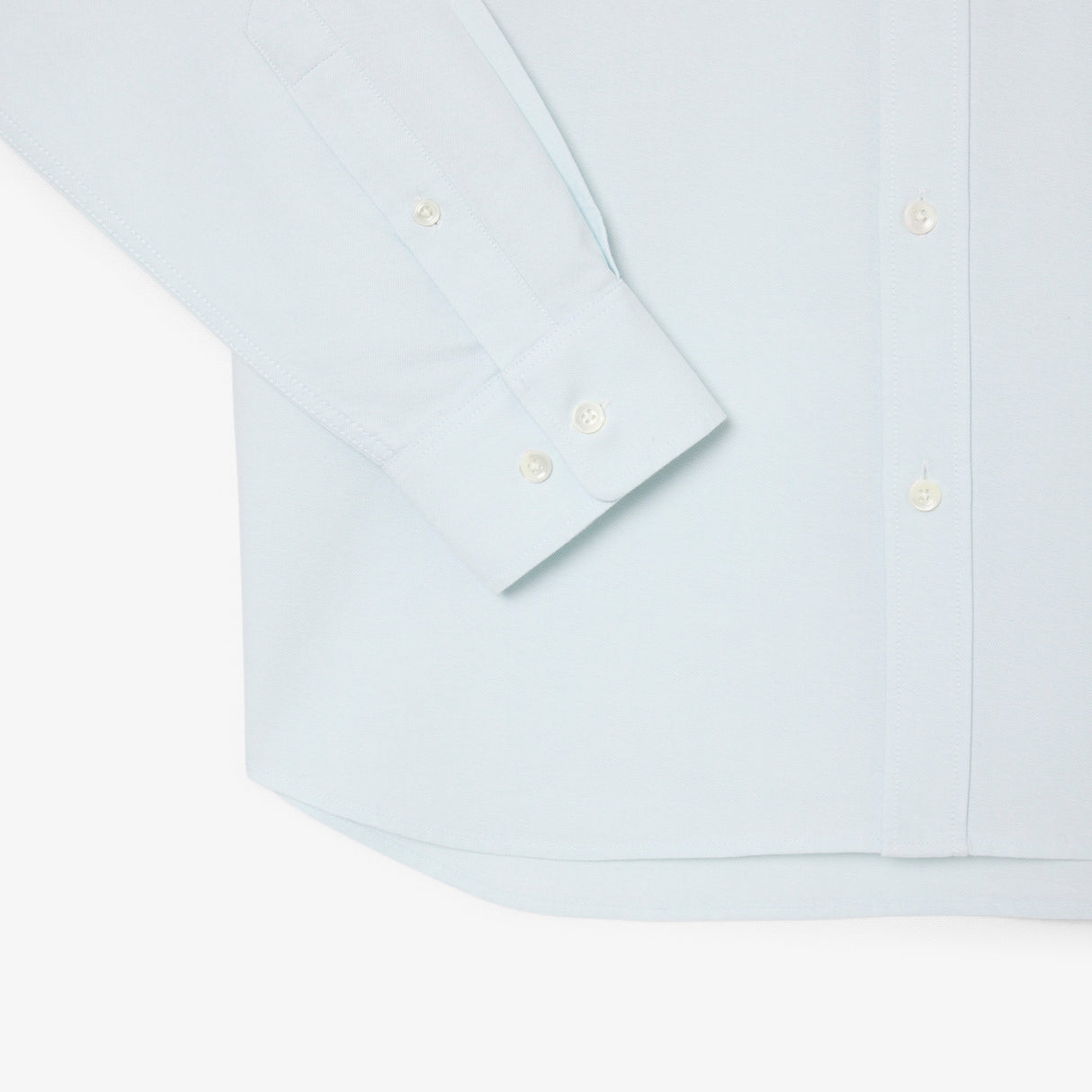 Lacoste Regular Fit Oxford Blue Shirt Blue
