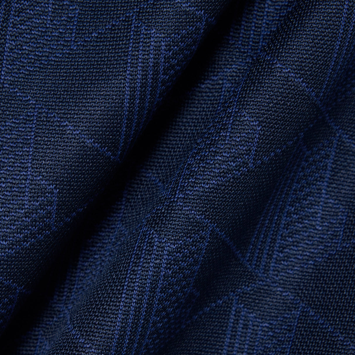 Lacoste Jacquard Zipped Blue Sweatshirt Navy