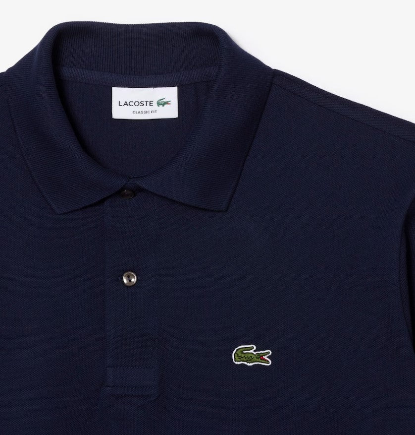 Lacoste Petit Pique Polo Shirt Navy