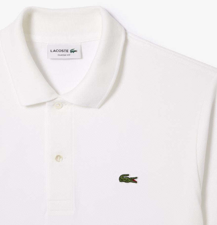 Lacoste Petit Pique Polo Shirt White