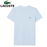 Lacoste Pima Cotton Crew Neck T-Shirt Blue