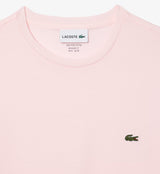 Lacoste Pima Cotton Crew Neck T-Shirt Pink