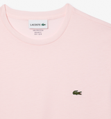 Lacoste Pima Cotton Crew Neck T-Shirt Pink