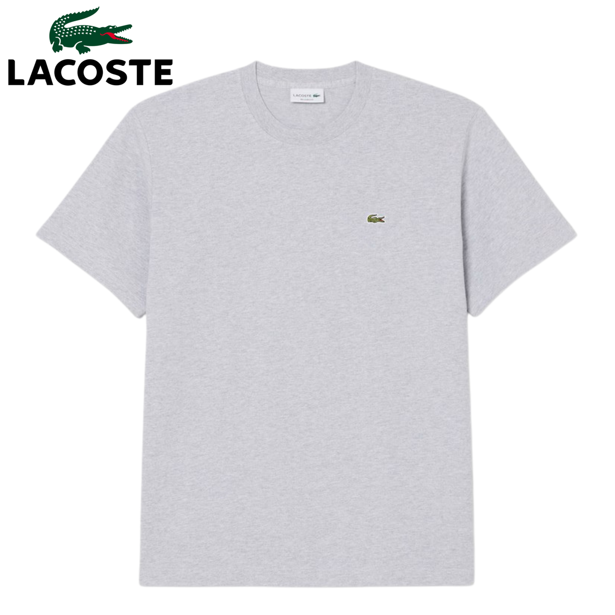 Lacoste Relaxed Fit Grey T-Shirt Grey