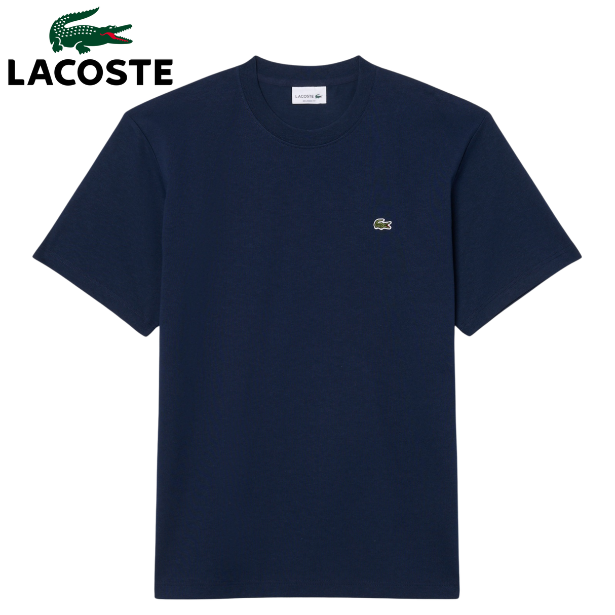 Lacoste Relaxed Fit Navy T-Shirt Navy