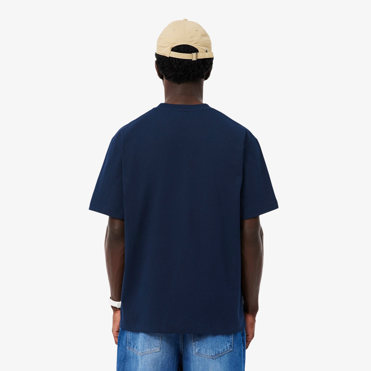 Lacoste Relaxed Fit Navy T-Shirt Navy