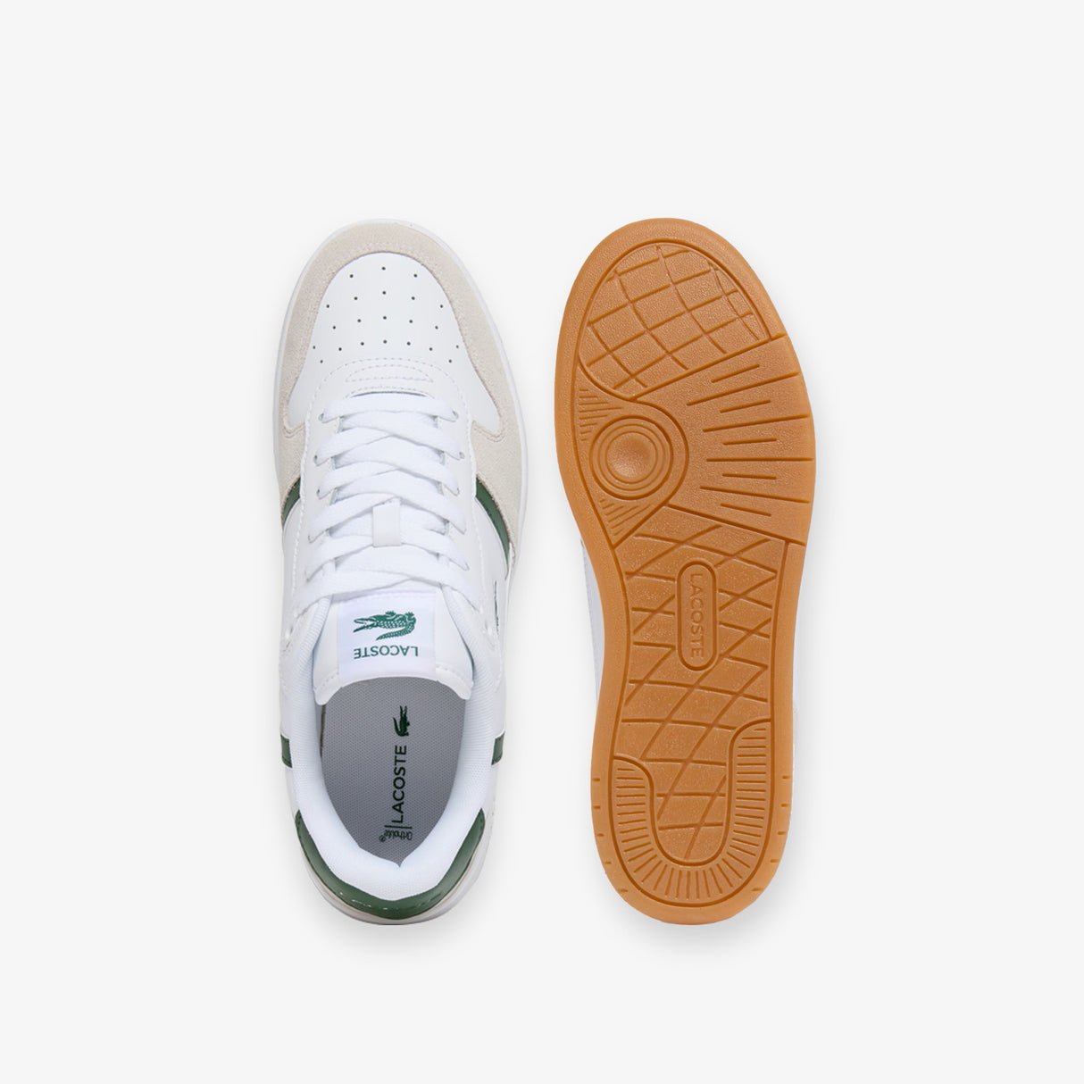 Lacoste T-Clip Set Leather Green Sneaker Green