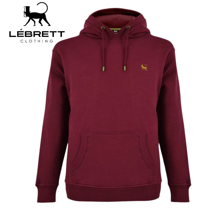 Lebrett Grove Plum Relaxed Hoody Wine